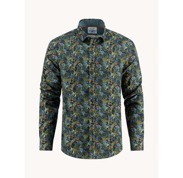 A Fish Named Fred Shirt watercolor highland Dark green (32.019.309)