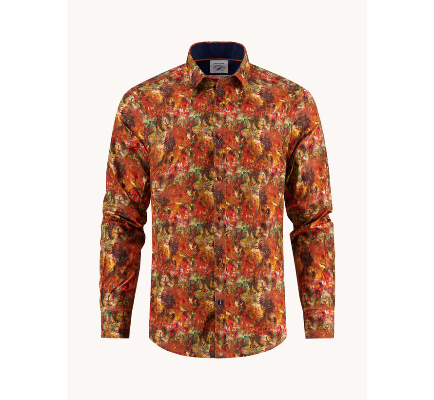 Shirt musical mess Burnt Orange (32.018.451)