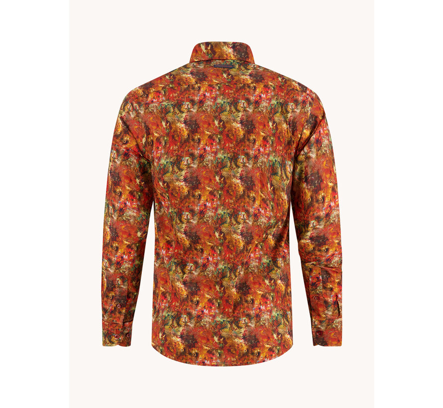 Shirt musical mess Burnt Orange (32.018.451)