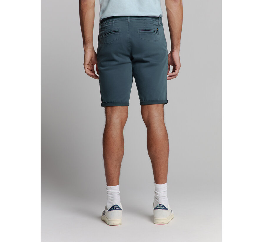 Short Chino Garment Dyed Twill Stretch Night (278190306SN - 078)