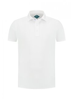 District Indigo Pique Performance Polo White (7.41.400.780 - 007)