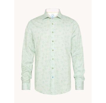 A Fish Named Fred Overhemd Butterfly Light Green (31.007.314)