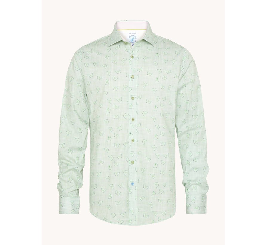 Overhemd Butterfly Light Green (31.007.314)