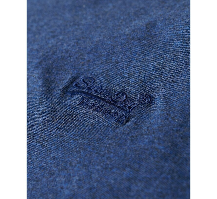 ESSENTIAL LOGO EMB TEE Bright Blue Marl (M1011245A - 5XV)