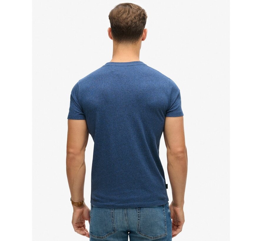 ESSENTIAL LOGO EMB TEE Bright Blue Marl (M1011245A - 5XV)