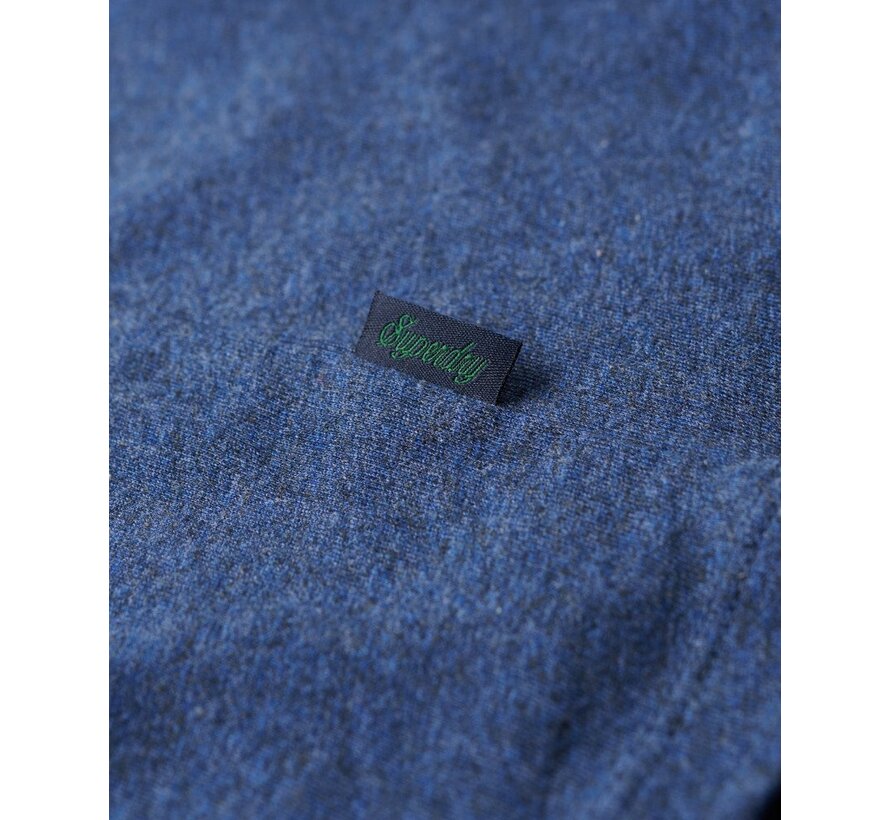 ESSENTIAL LOGO EMB TEE Bright Blue Marl (M1011245A - 5XV)
