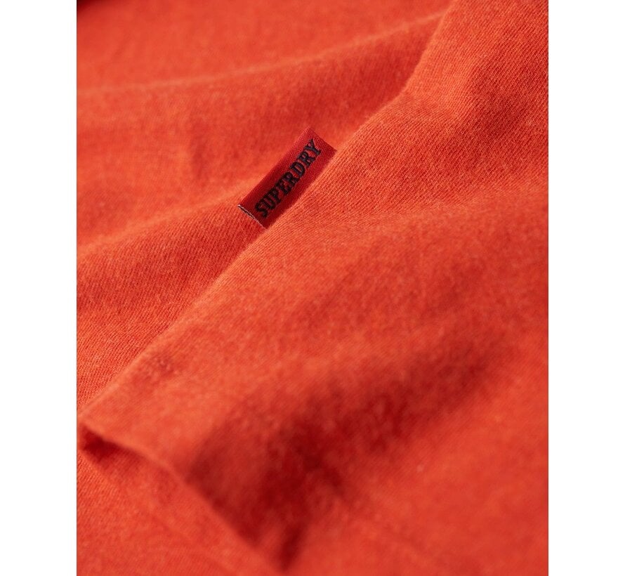 ESSENTIAL LOGO EMB TEE Bright Orange Marl (M1011245A - 5EG)