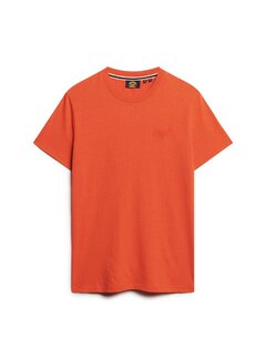 Superdry ESSENTIAL LOGO EMB TEE Bright Orange Marl (M1011245A - 5EG)