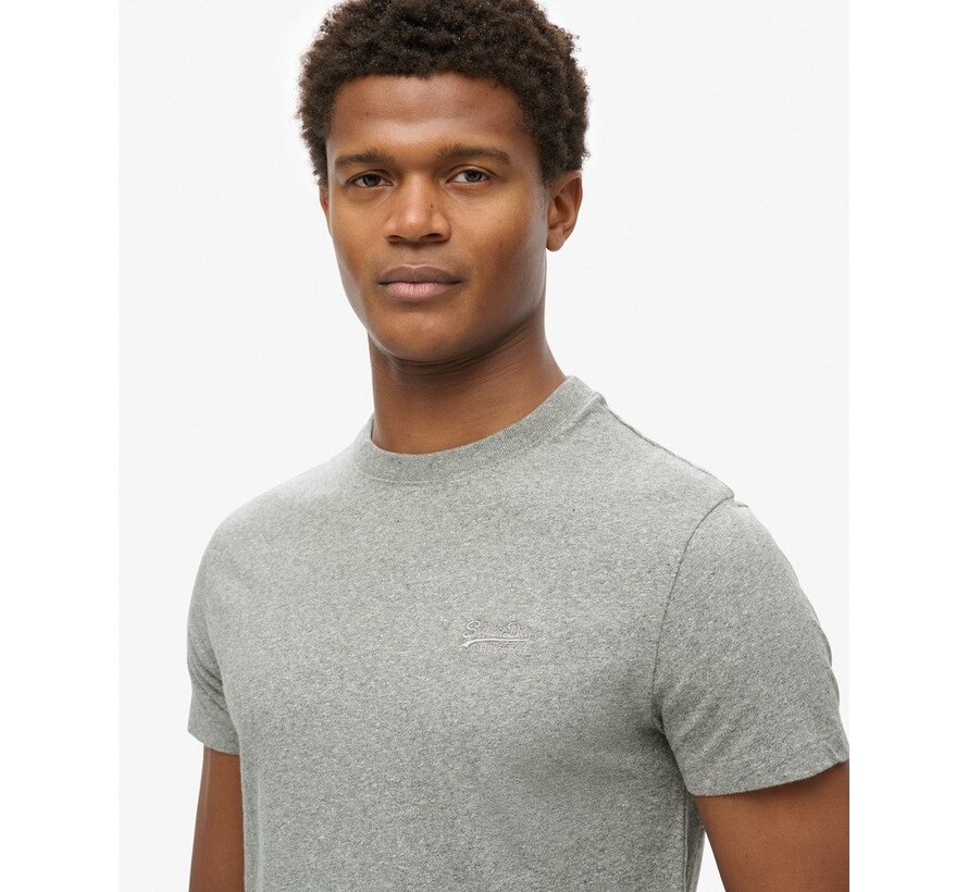 ESSENTIAL LOGO EMB TEE NOOS Grey Marl (M1011245A - 4HK)