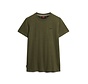 ESSENTIAL LOGO EMB TEE Olive Fleck Marl (M1011245A - 1BG)
