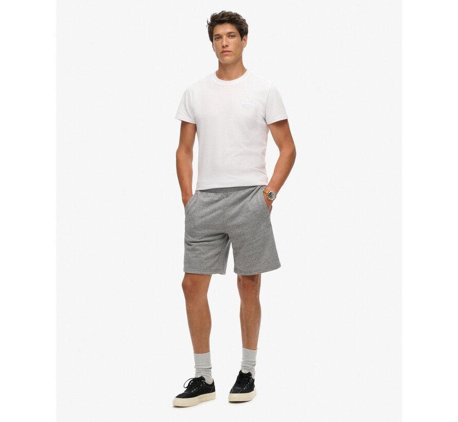ESSENTIAL LOGO JERSEY SHORT UB Dark Grey Fleck Marl (M7110427A - 9QW)