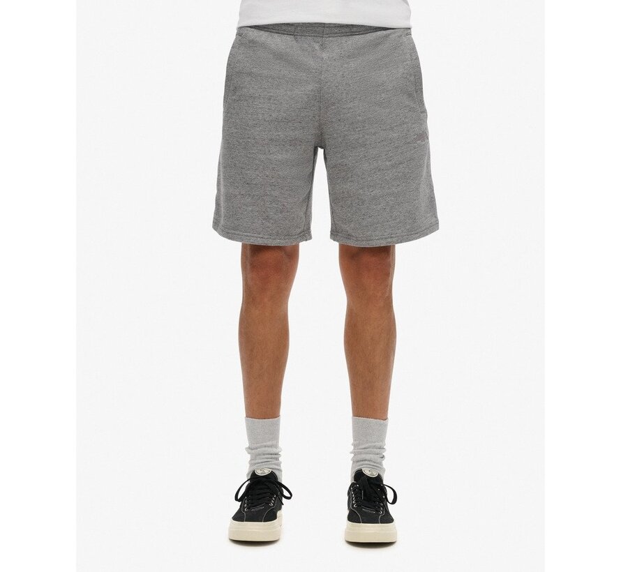 ESSENTIAL LOGO JERSEY SHORT UB Dark Grey Fleck Marl (M7110427A - 9QW)