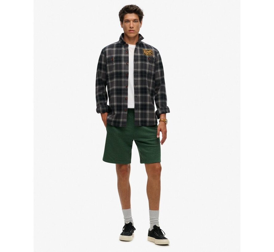 ESSENTIAL LOGO JERSEY SHORT UB Heritage Pine Green Marl (M7110427A - 6CV)