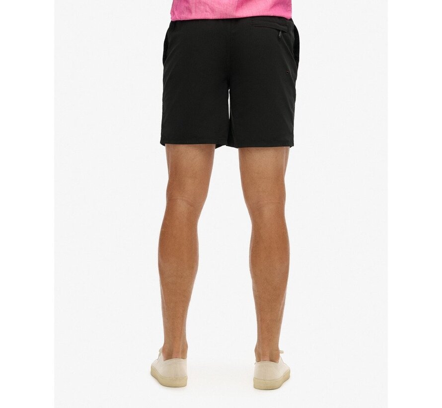 PREMIUM EMB 17 INCH SWIM SHORT Black (M3010227A - 02A)