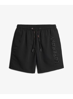 Superdry PREMIUM EMB 17 INCH SWIM SHORT Black (M3010227A - 02A)