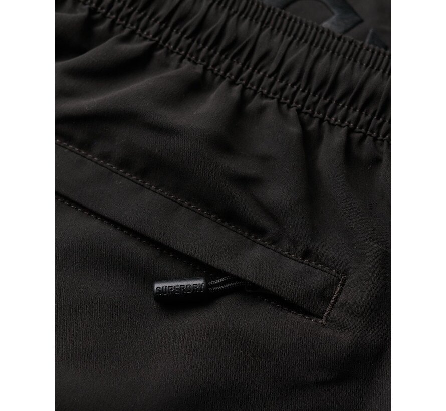 PREMIUM EMB 17 INCH SWIM SHORT Black (M3010227A - 02A)