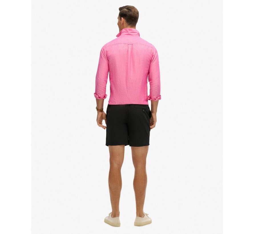 PREMIUM EMB 17 INCH SWIM SHORT Black (M3010227A - 02A)