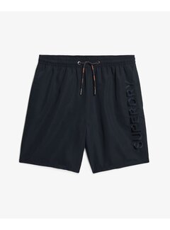Superdry PREMIUM EMB 17 INCH SWIM SHORT Eclipse Navy (M3010227A - 98T)
