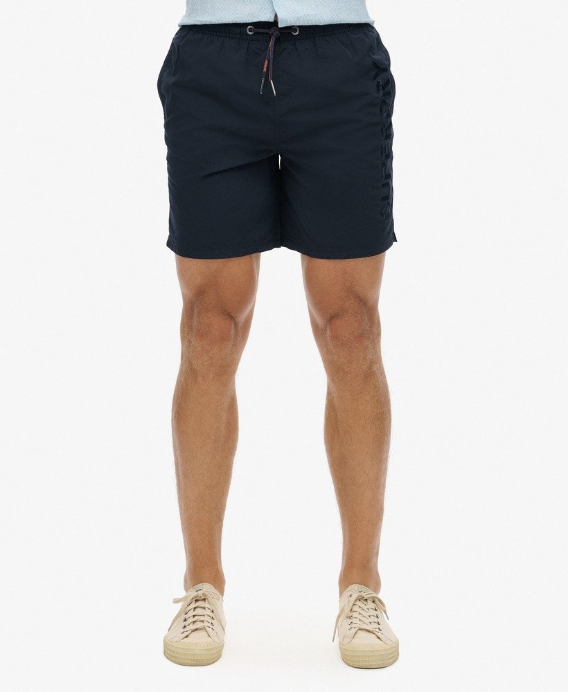 Superdry PREMIUM EMB INCH SWIM SHORT Eclipse Navy S Superdry