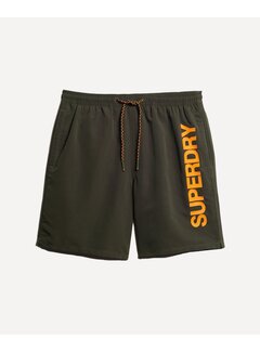 Superdry SPORT GRAPHIC 17 SWIM SHORT Army Khaki (M3010236A - ZC3)