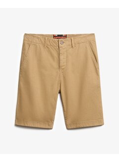 Superdry VINTAGE INTERNATIONAL SHORT AMERICAN BEIGE (M7110397A - D8S)