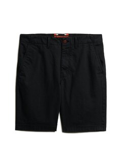 Superdry VINTAGE INTERNATIONAL SHORT Washed Black (M7110397A - AFB)