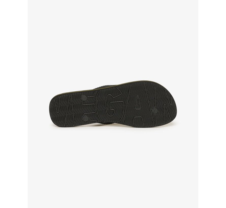 VINTAGE VEGAN FLIP FLOP Black (MF310237A - 02A)