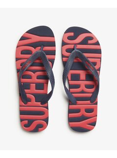 Superdry VINTAGE VEGAN FLIP FLOP Rich Navy (MF310237A - ADQ)
