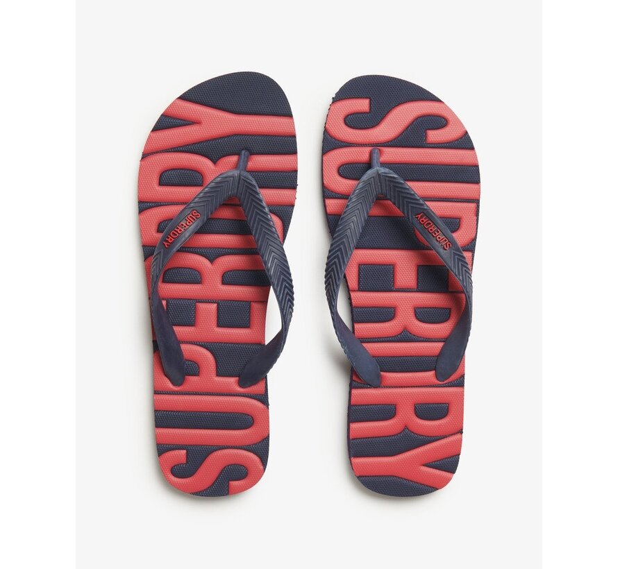 VINTAGE VEGAN FLIP FLOP Rich Navy (MF310237A - ADQ)