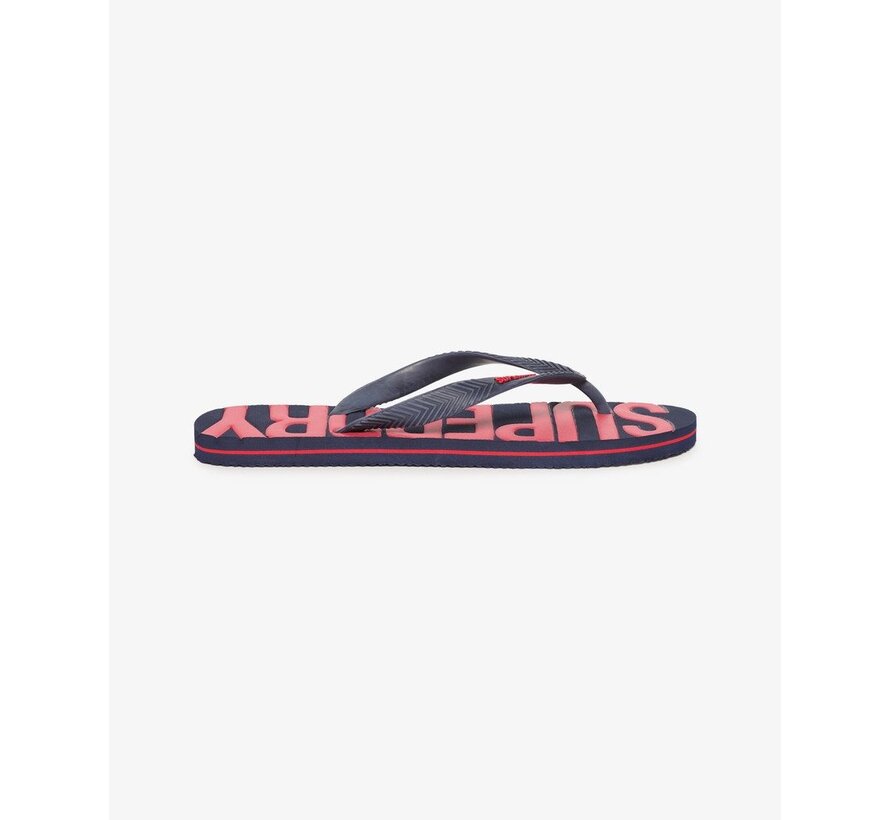 VINTAGE VEGAN FLIP FLOP Rich Navy (MF310237A - ADQ)