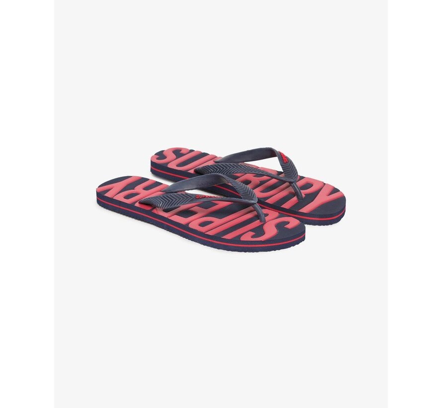 VINTAGE VEGAN FLIP FLOP Rich Navy (MF310237A - ADQ)