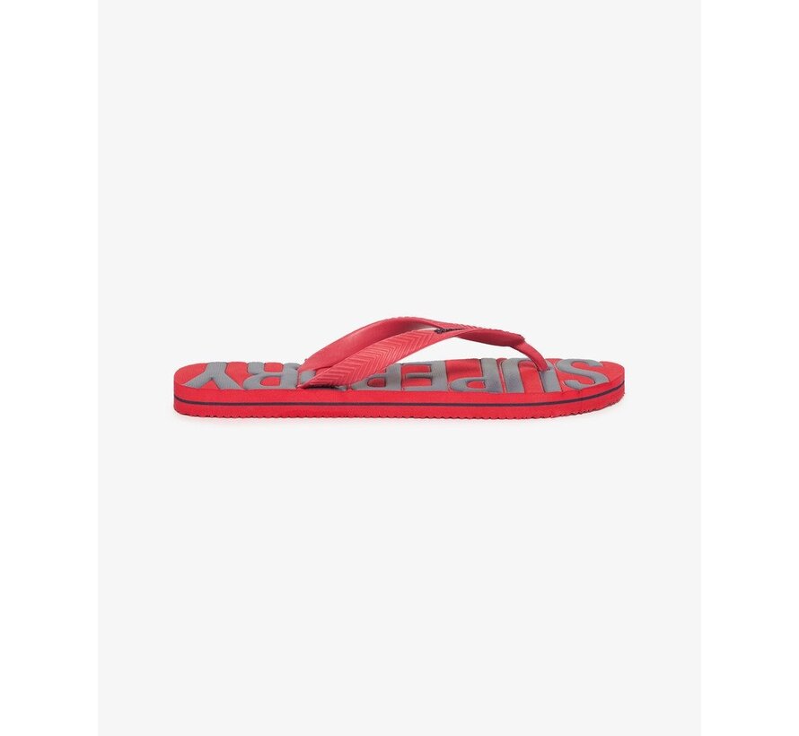VINTAGE VEGAN FLIP FLOP Varsity Red (MF310237A - RXG)