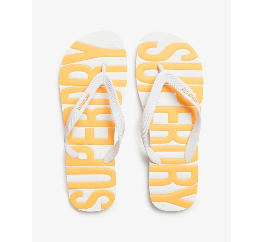 VINTAGE VEGAN FLIP FLOP White (MF310237A - 04C)