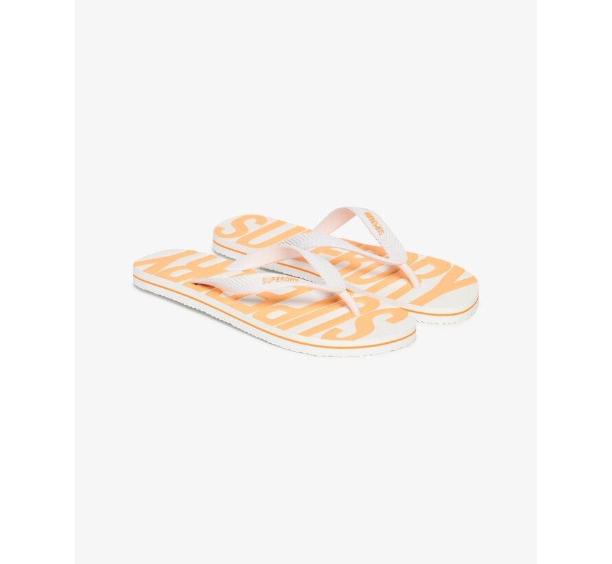 VINTAGE VEGAN FLIP FLOP White (MF310237A - 04C)