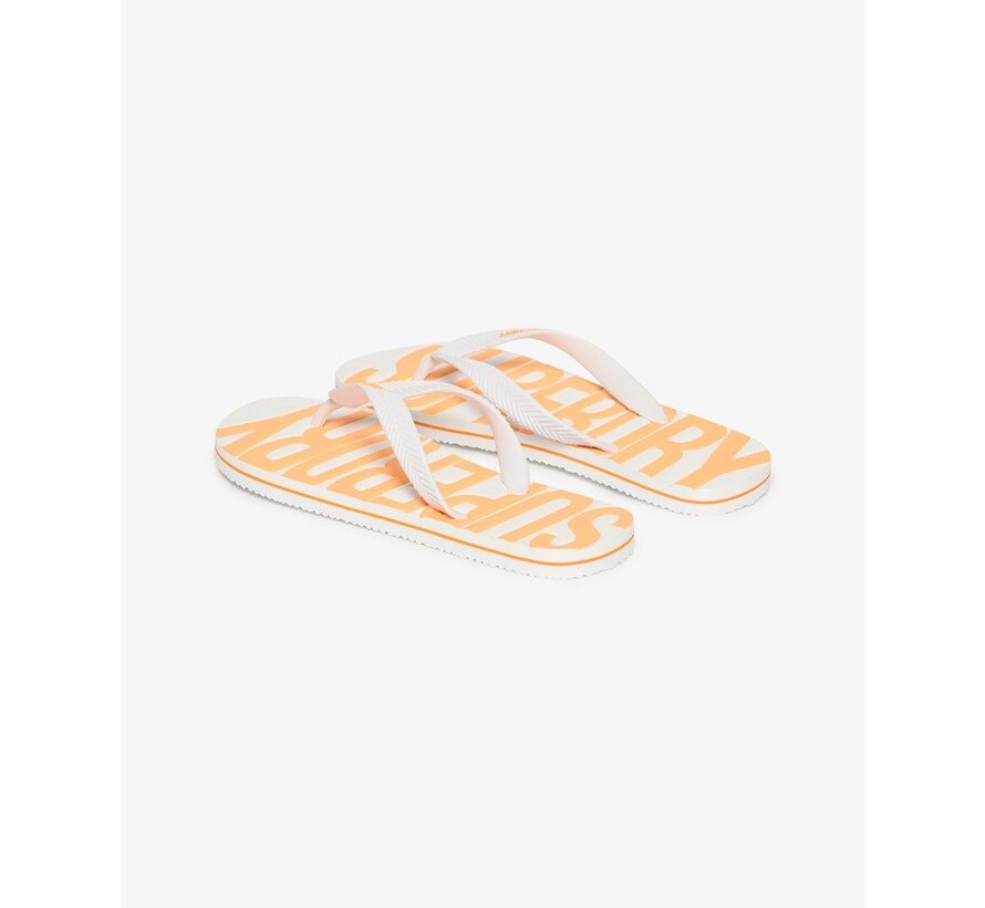 VINTAGE VEGAN FLIP FLOP White (MF310237A - 04C)