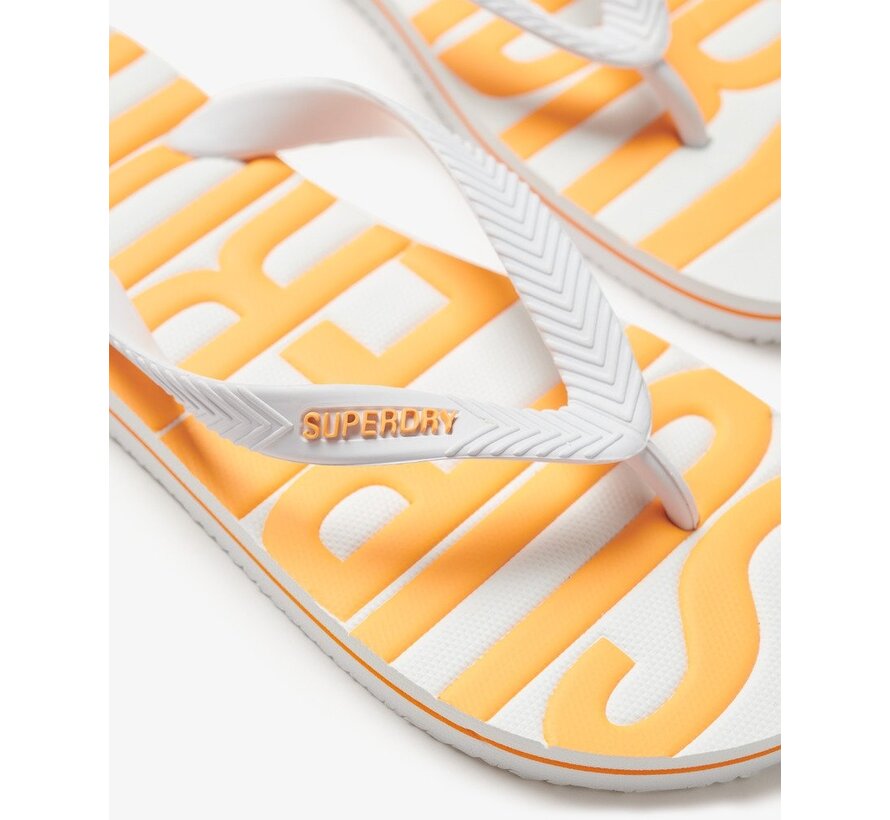 VINTAGE VEGAN FLIP FLOP White (MF310237A - 04C)