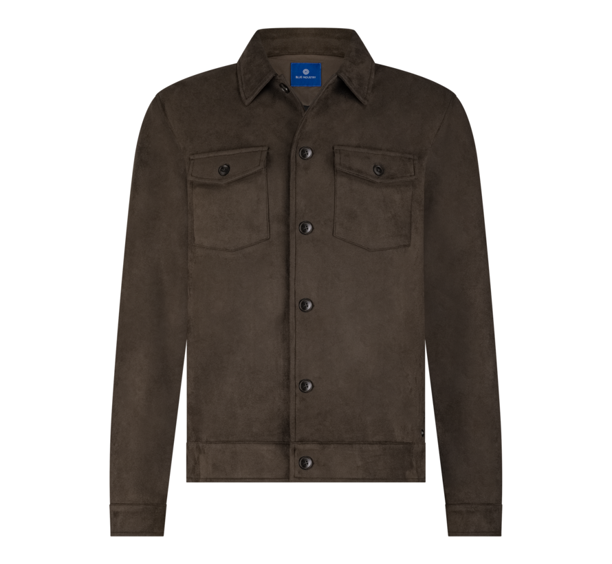 Shirtjacket BROWN (MILANOW25-M42 - BROWN)