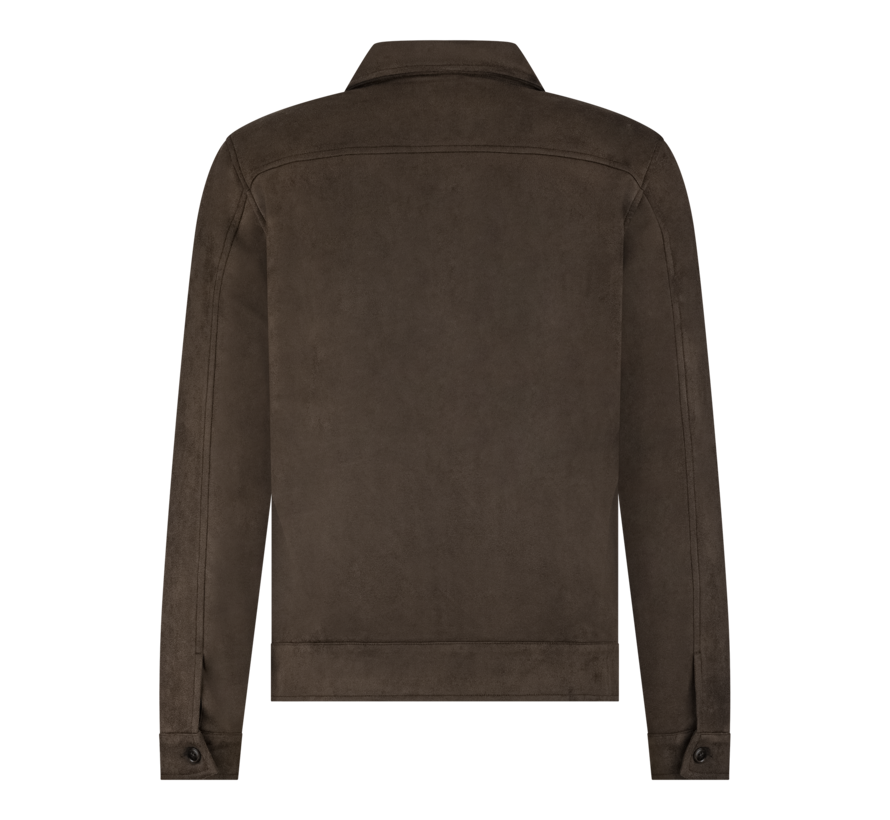 Shirtjacket BROWN (MILANOW25-M42 - BROWN)