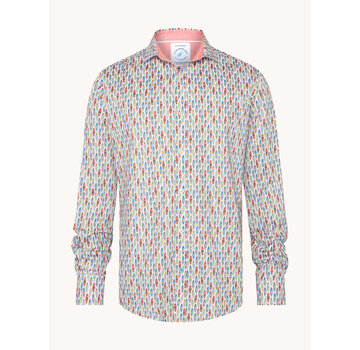 A Fish Named Fred Overhemd Boat Multicolor (31.017.072)