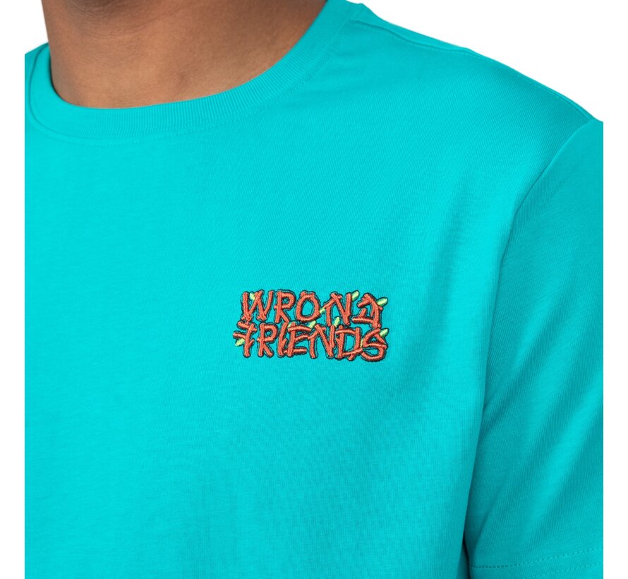 EDEN ROC T-SHIRT DARK TURQUOISE (WF1075 - DARK TURQUOISE)