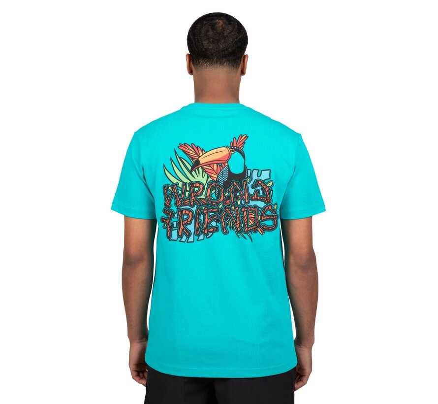 EDEN ROC T-SHIRT DARK TURQUOISE (WF1075 - DARK TURQUOISE)