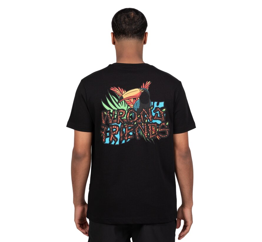 EDEN ROC T-SHIRT BLACK (WF1075 - BLACK)