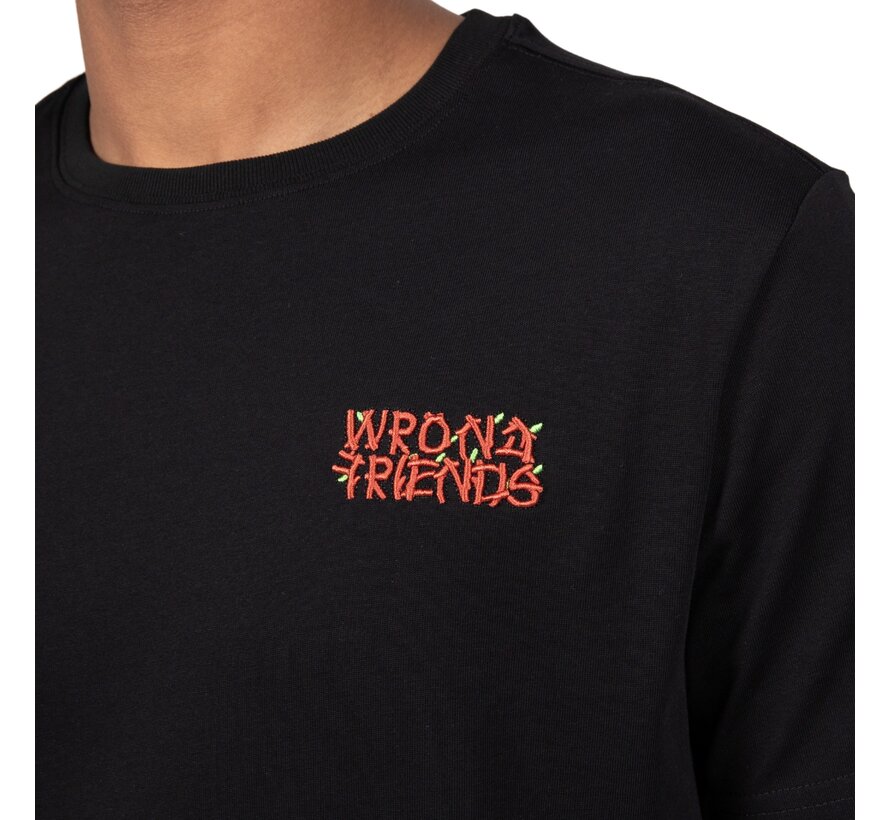 EDEN ROC T-SHIRT BLACK (WF1075 - BLACK)