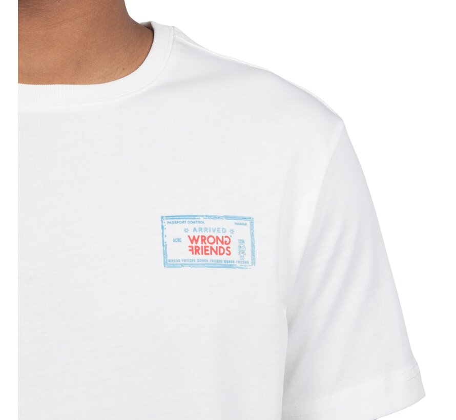 Wrong Friends ALOHA T-SHIRT COCONUT WHITE (WF1073 - COCONUT WHITE)