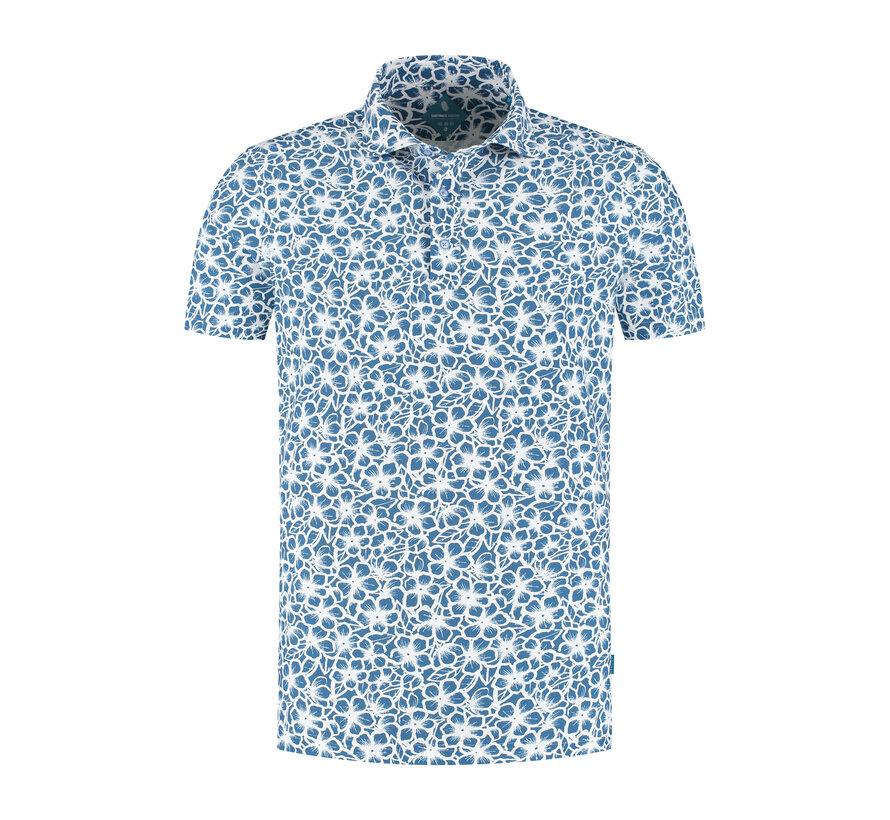 Pique Performance Polo Blauw (7.51.400.702 - 316)