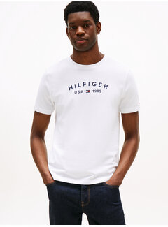 Tommy Hilfiger FATHERS DAY TEE WHITE (MW0MW39356YBR - YBR)