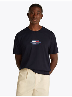 Tommy Hilfiger FLAG BOX TEE DESERT SKY (MW0MW38636DW5 - DW5)
