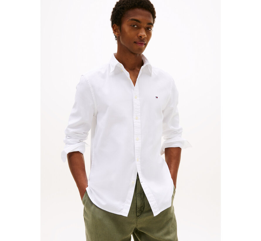 FLEX DOBBY SF SHIRT TH OPTIC WHITE (MW0MW37578YCF - YCF)