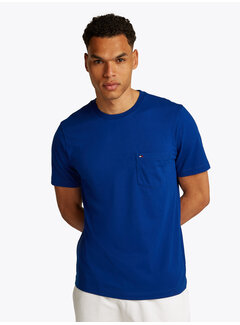 Tommy Hilfiger ESSENTIAL SOLID POCKET TEE WEDGE BLUE (MW0MW37283D03 - D03)