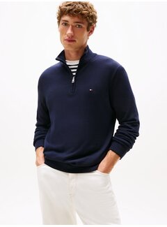 Tommy Hilfiger ESSENTIAL COTTON ZIP Desert Sky (MW0MW37331 - DW5)
